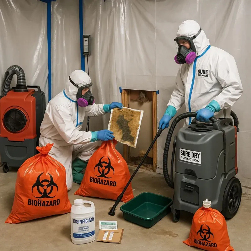 Contaminated Water Handling Protocols process in Oakland, NJ