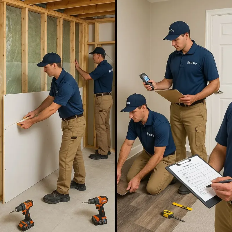 Repairs and Reconstruction process in Oakland, NJ