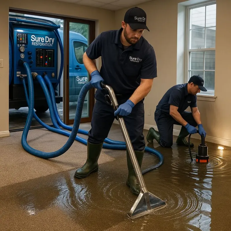 Water Extraction and Removal process in Oakland, NJ